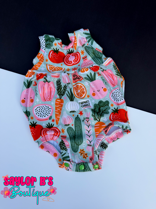 Bubble romper 3/6